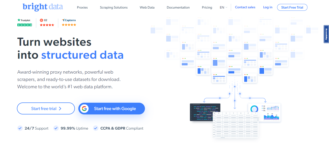 Bright Data - Unmatched Proxy Infrastructure